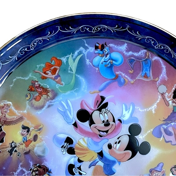 Bradford Exchange Magical Disney Moments Enchanted Dance Collector's Plate #179C - Picture 6 of 9